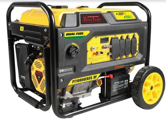 Power Train 10000 Max Watts Electric Start Portable Generator