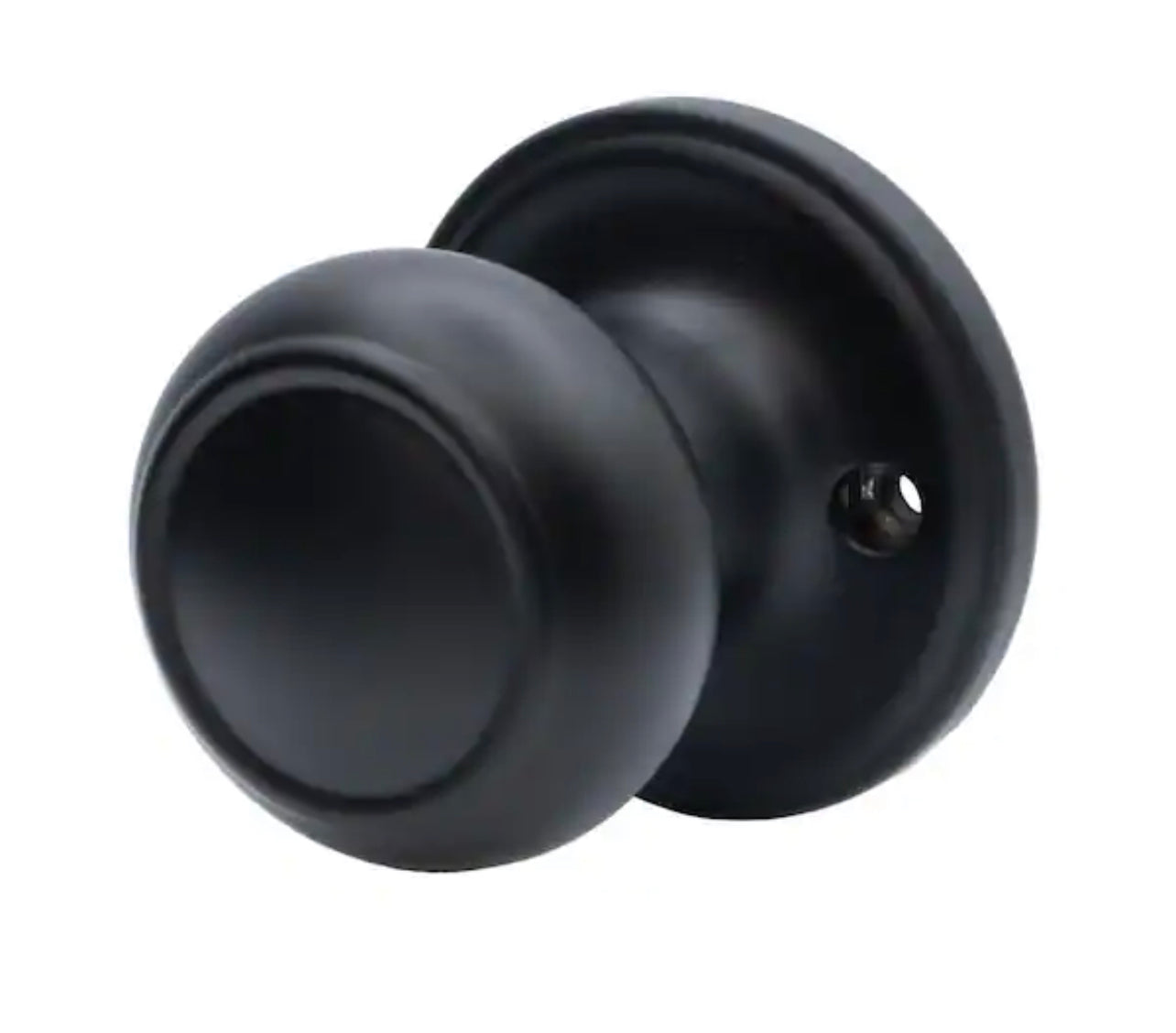 Copper Creek Colonial Black Dummy Door Knob Damaged Box