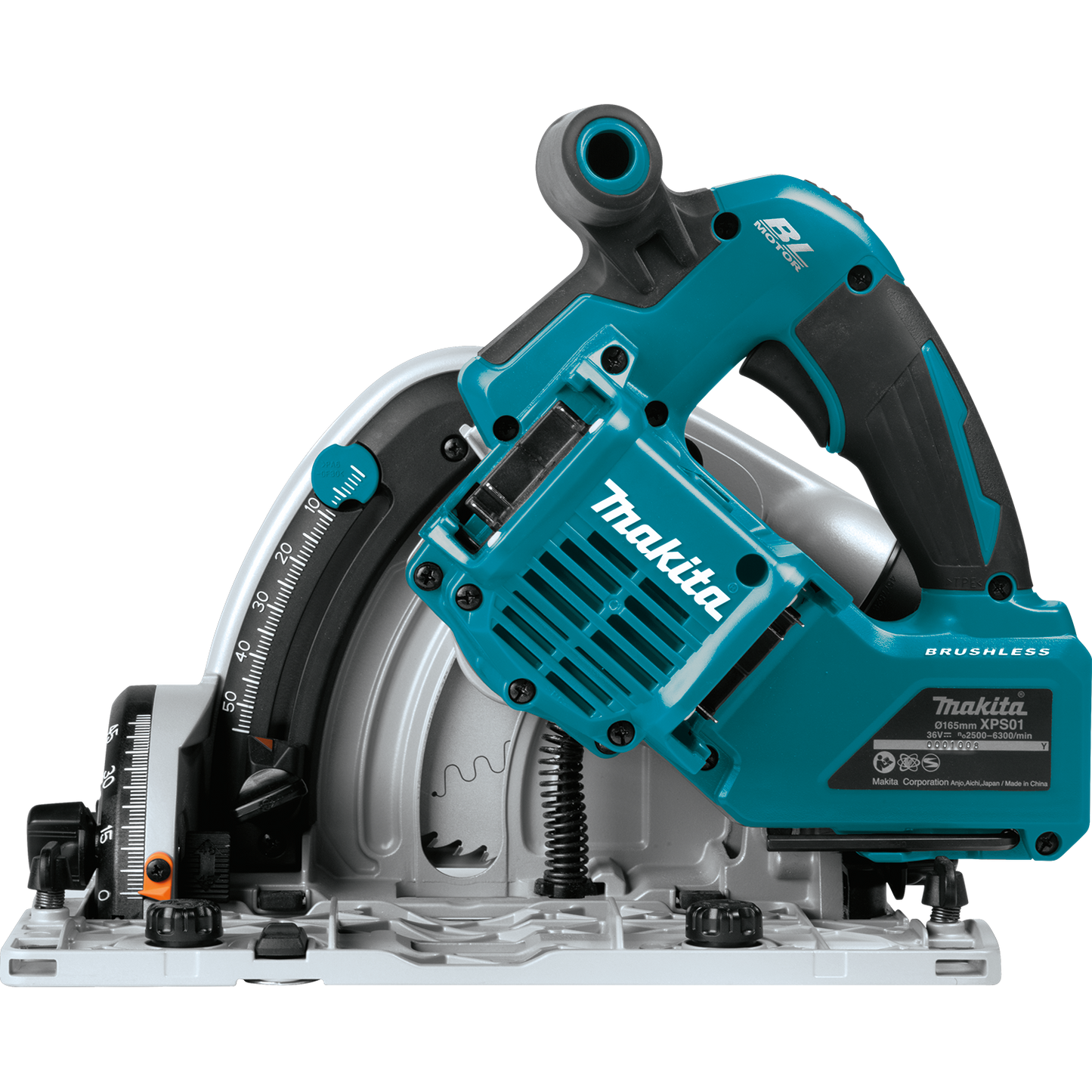 Makita 36 Volt (18V X2) Brushless 6 1/2 Inch Plunge Circular Saw Factory Serviced (Tool Only)