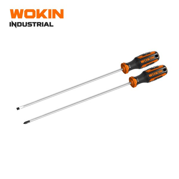 Wokin 2 Piece Extra Long Screwdriver Set