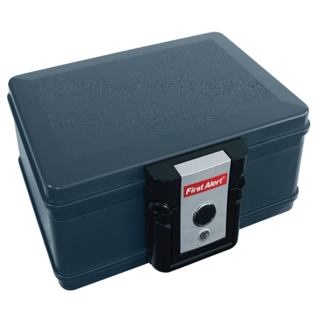 First Alert .17 CU' 30 Minute Fire Chest With Carry Handle And Key Lock