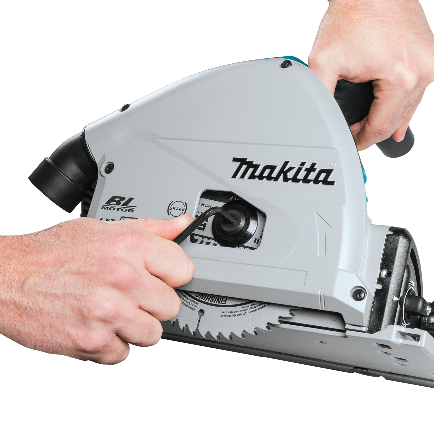 Makita 36 Volt (18V X2) Brushless 6 1/2 Inch Plunge Circular Saw Factory Serviced (Tool Only)
