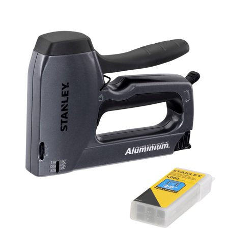 Stanley Sharpshooter Plus Heavy Duty Stapler and Brad Nail Gun with 1000 Bonus Staples