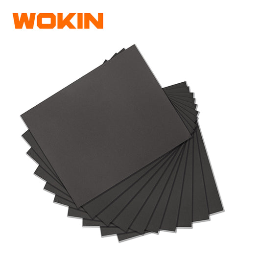 Wokin 10 Piece 600 Grit Abrasive Paper Sheet