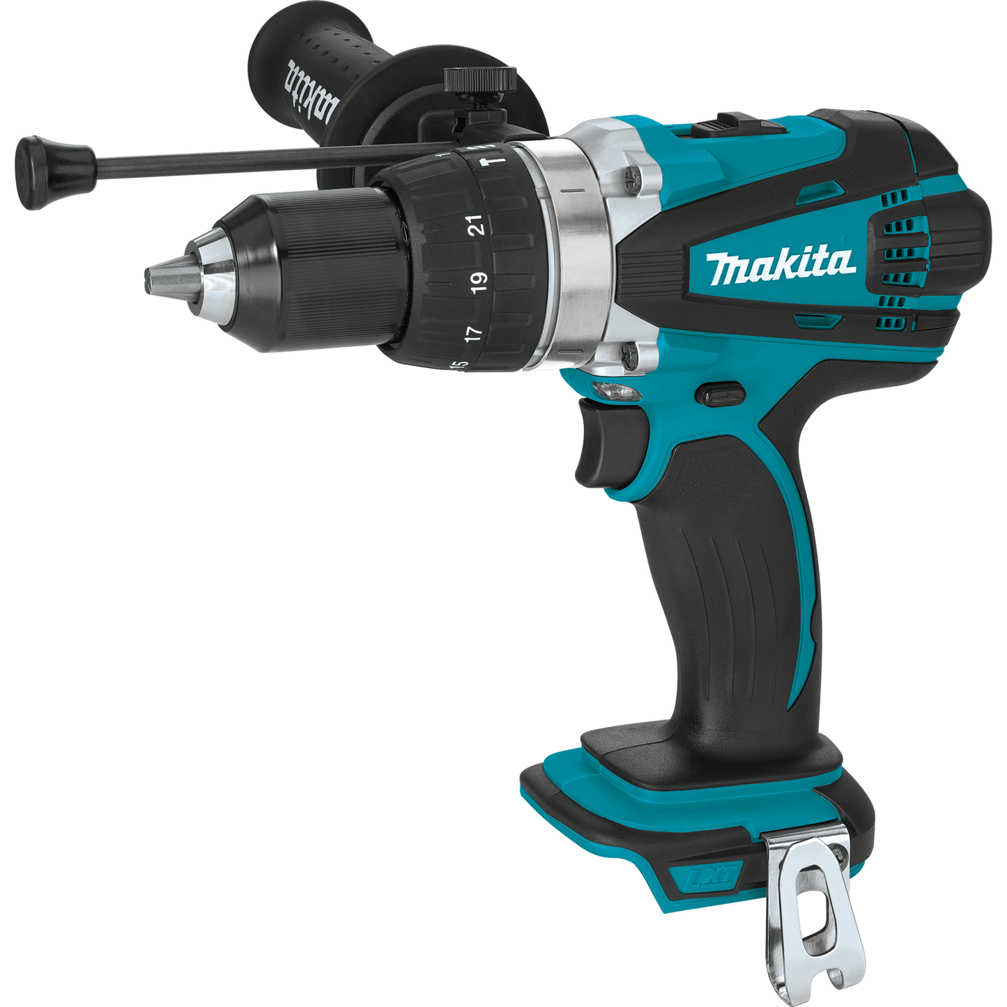 Makita 18 Volt LXT Lithium Ion Cordless 1/2 Inch Hammer Driver Drill Factory Serviced (Tool Only)