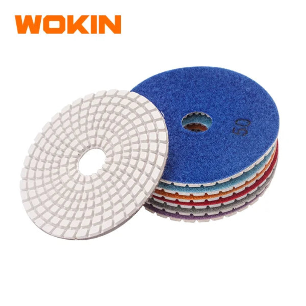 Wokin 4 Inch Flexible Diamond Polishing Pads