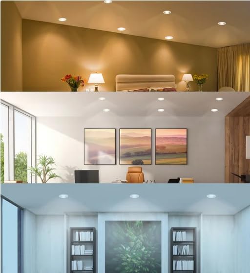 Feit Electric 4 Pack 5/6 Inch LED Recessed Downlights Open Box