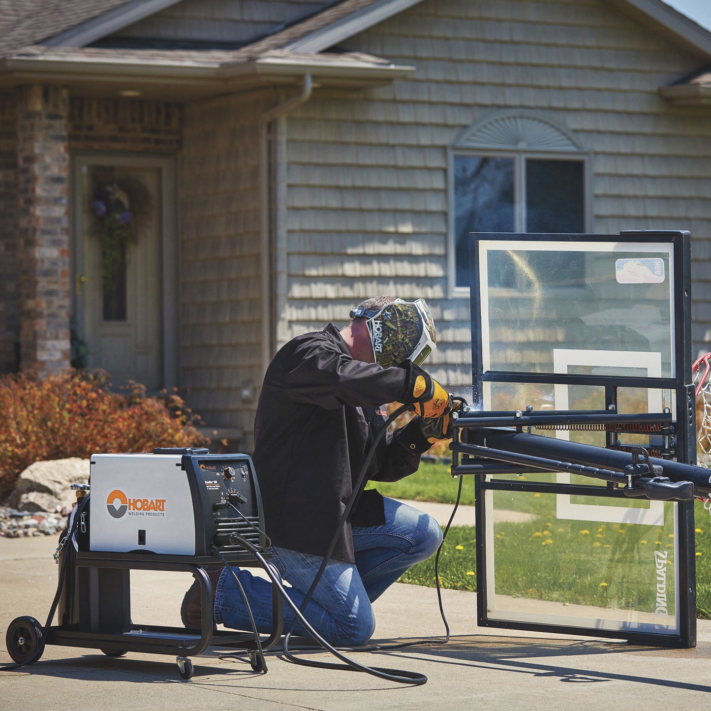 Hobart Handler 115 Volt 140 Amp Mig Flux Core Welder Welder