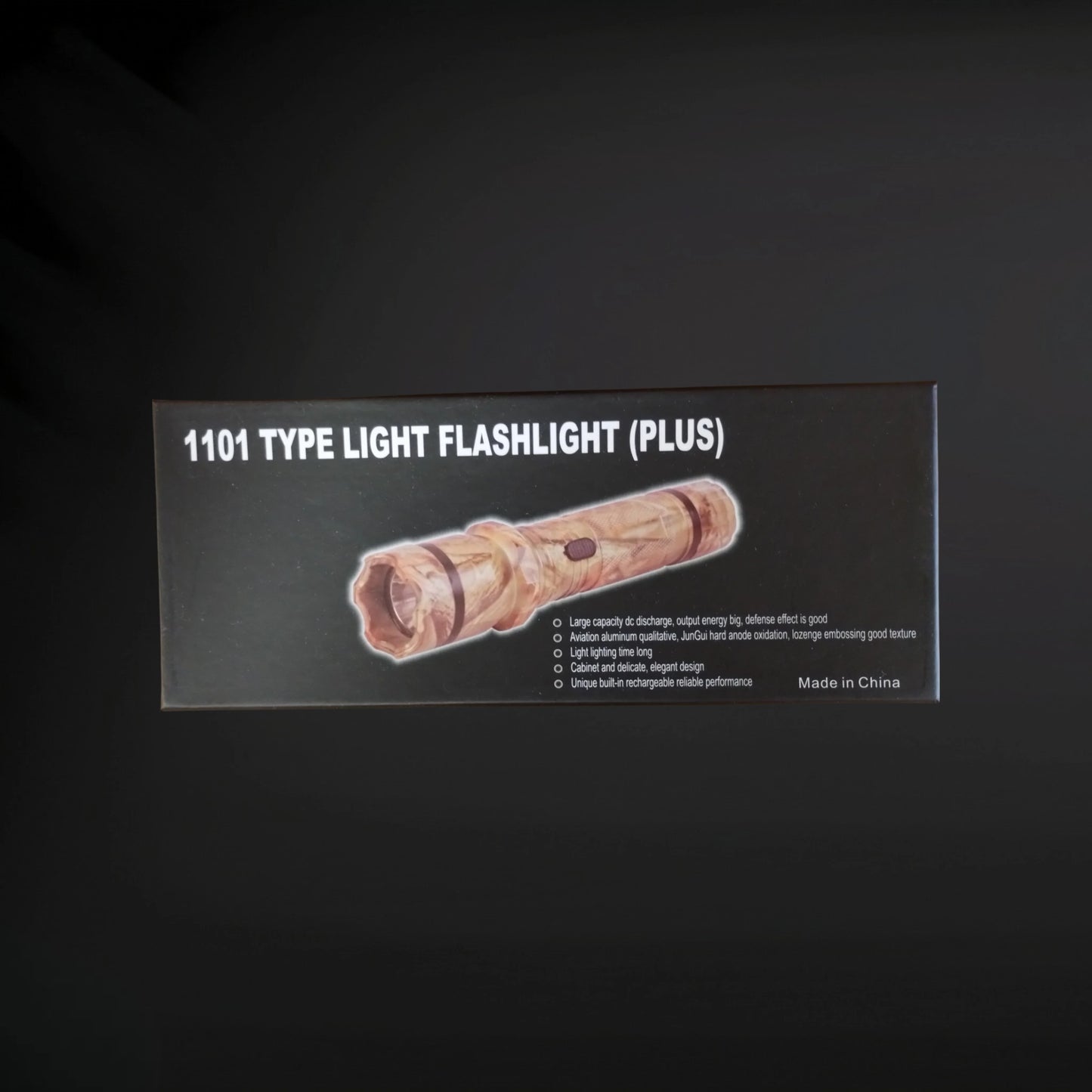 1101 Camo Stun Gun with Flashlight