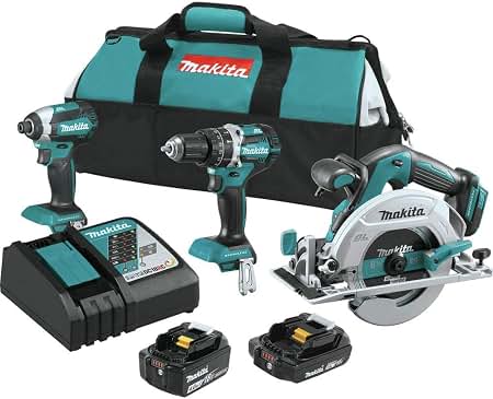 XT333X1 Makita 18V LXT® Lithium-Ion Brushless Cordless 3-Pc. Combo Kit