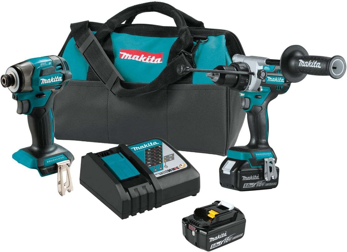 XT297T 18V LXT® Lithium‑Ion Brushless Cordless 2‑Pc. Combo Kit Factory Serviced