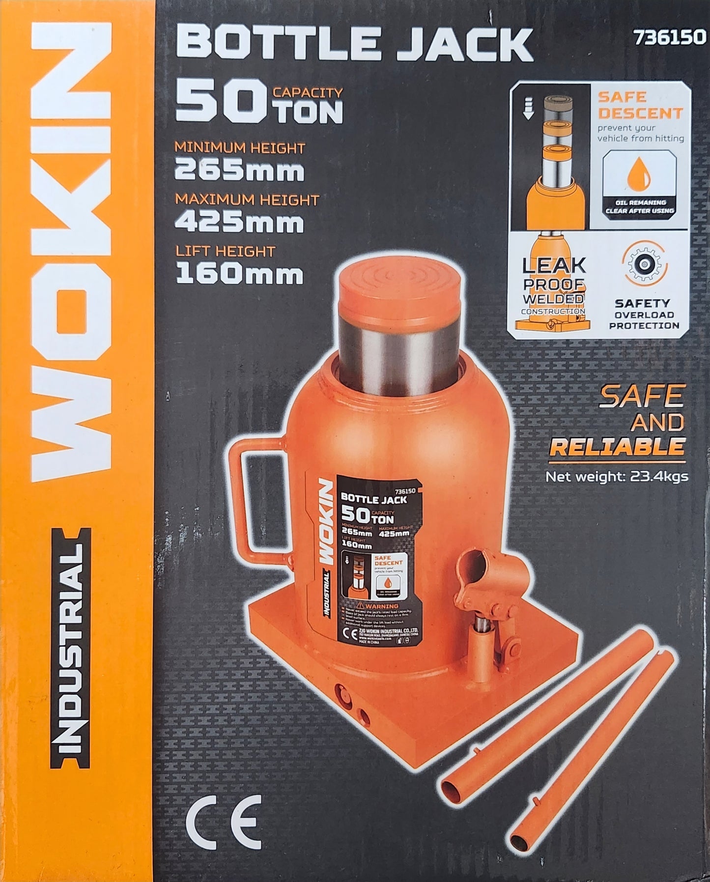 Wokin 50 Ton Bottle Jack