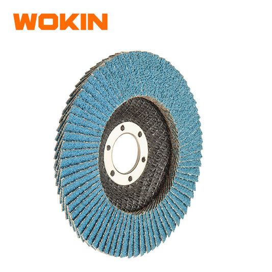 Wokin Zirconia Oxide 40 Grit Flap Disc Fiber Backing