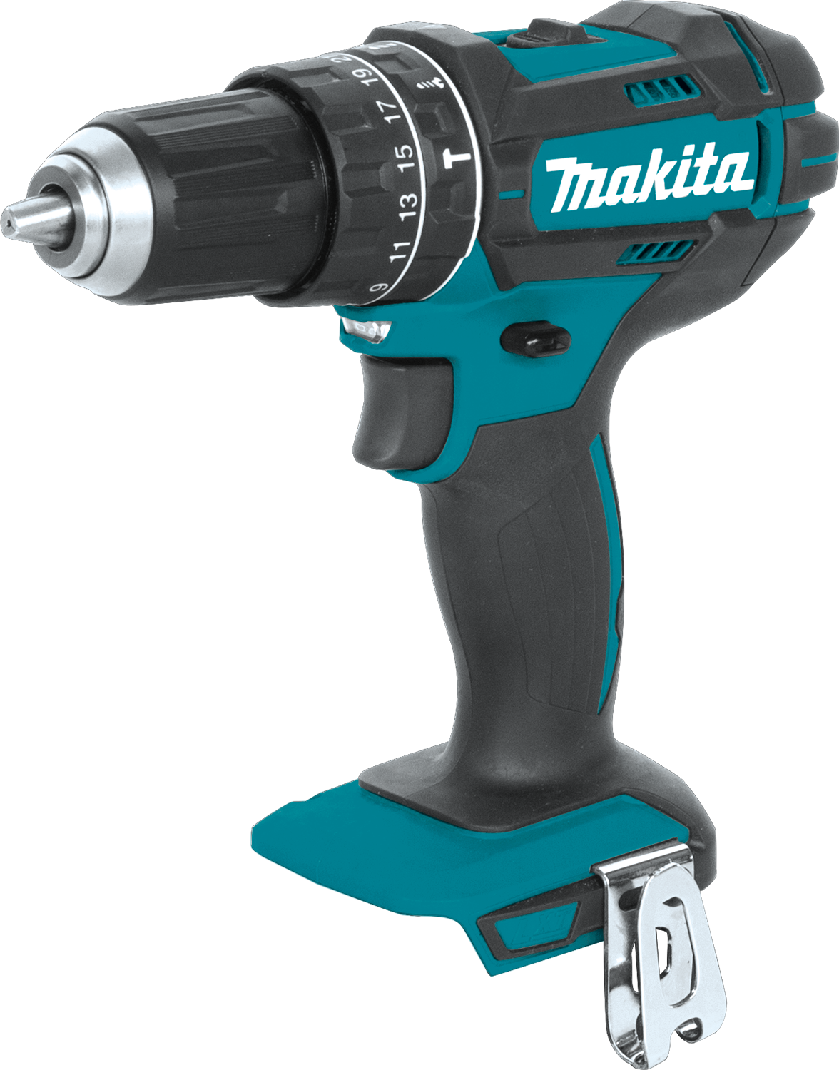 Makita 18 Volt LXT Lithium Ion Cordless 1/2 Inch Hammer Driver Drill Factory Serviced (Tool Only)