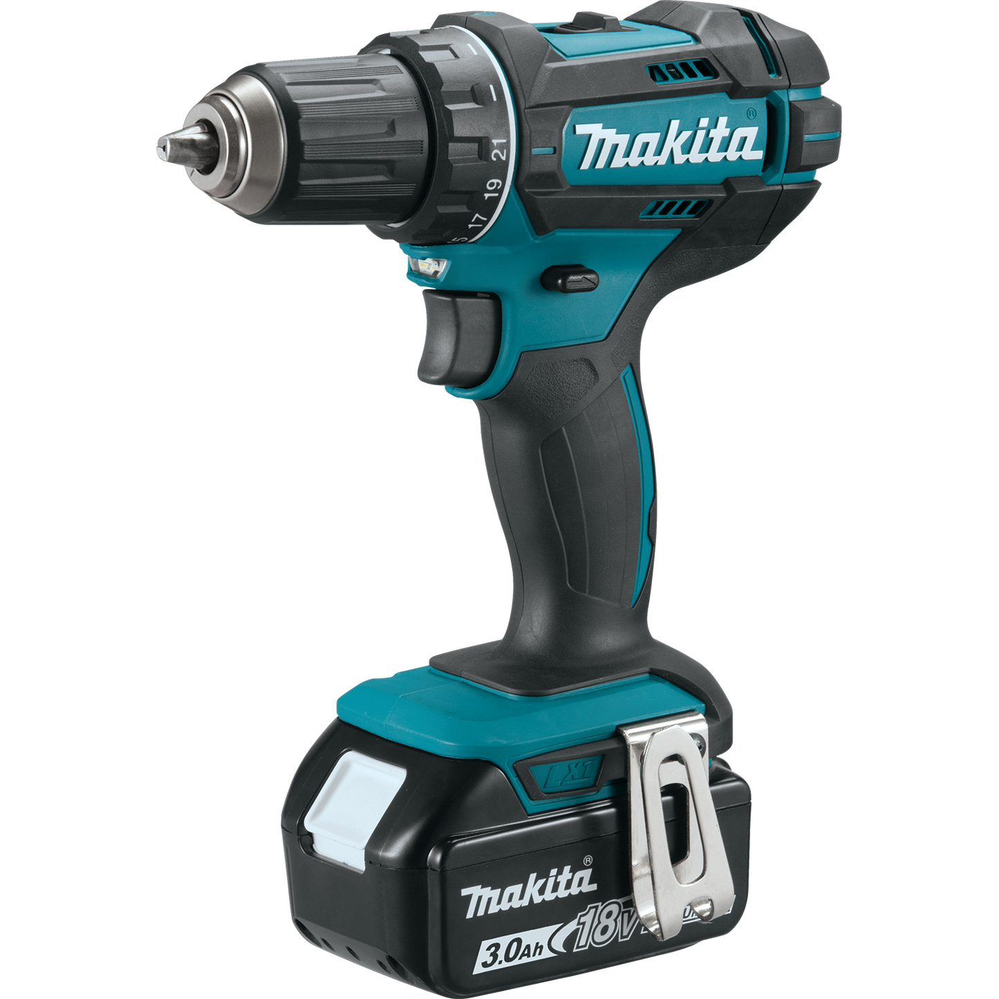 Makita 18 Volt LXT Lithium Ion Cordless 1/2 Inch Driver Drill Factory Serviced (Tool Only)