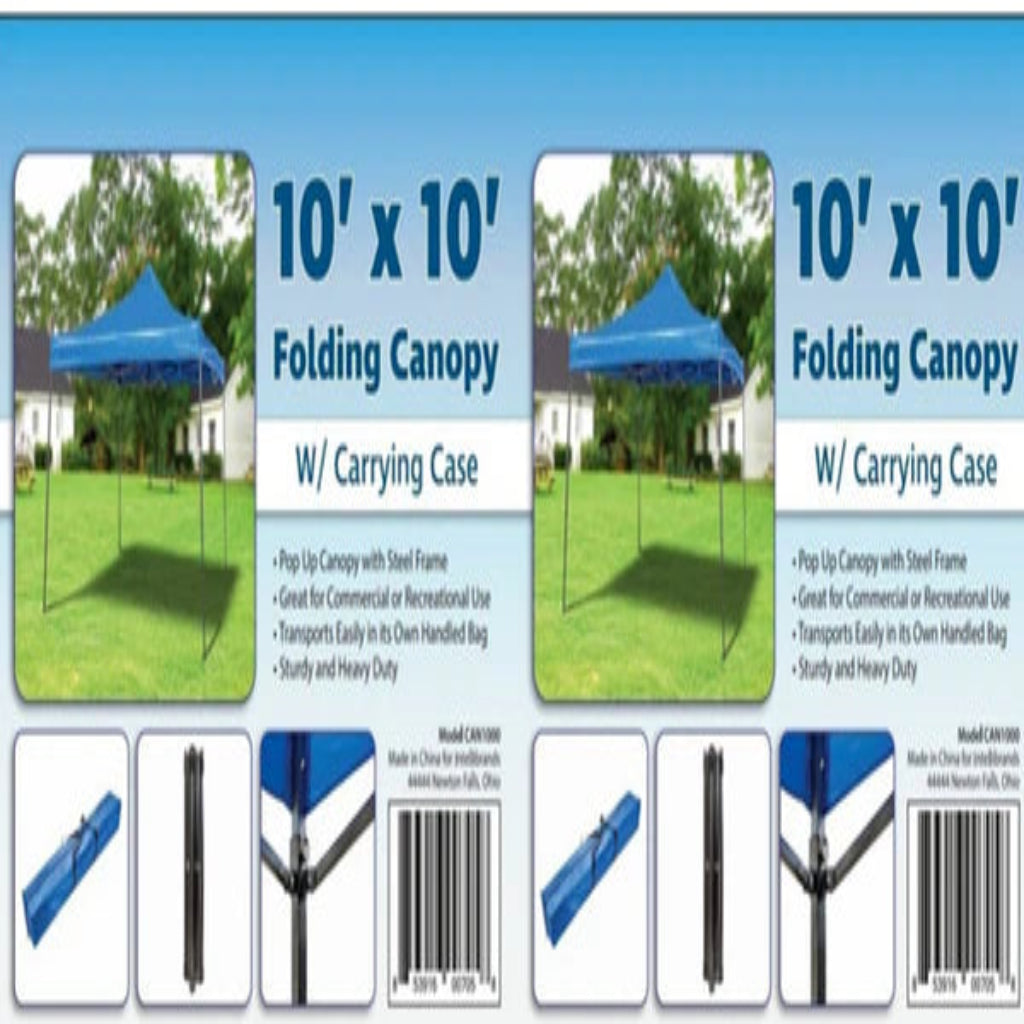 10 X 10 Blue Popup Canopy