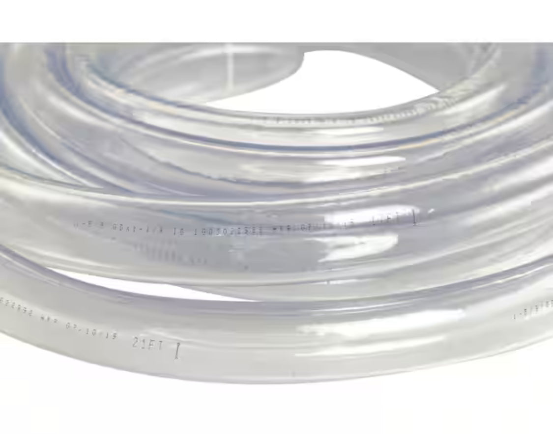 Everbilt 3/4 in. I.D. x 1 in. O.D. x 10 ft. Clear Vinyl Tubing