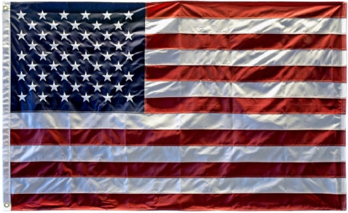 70241 3 Foot By 5 Foot Embroidered USA Flag