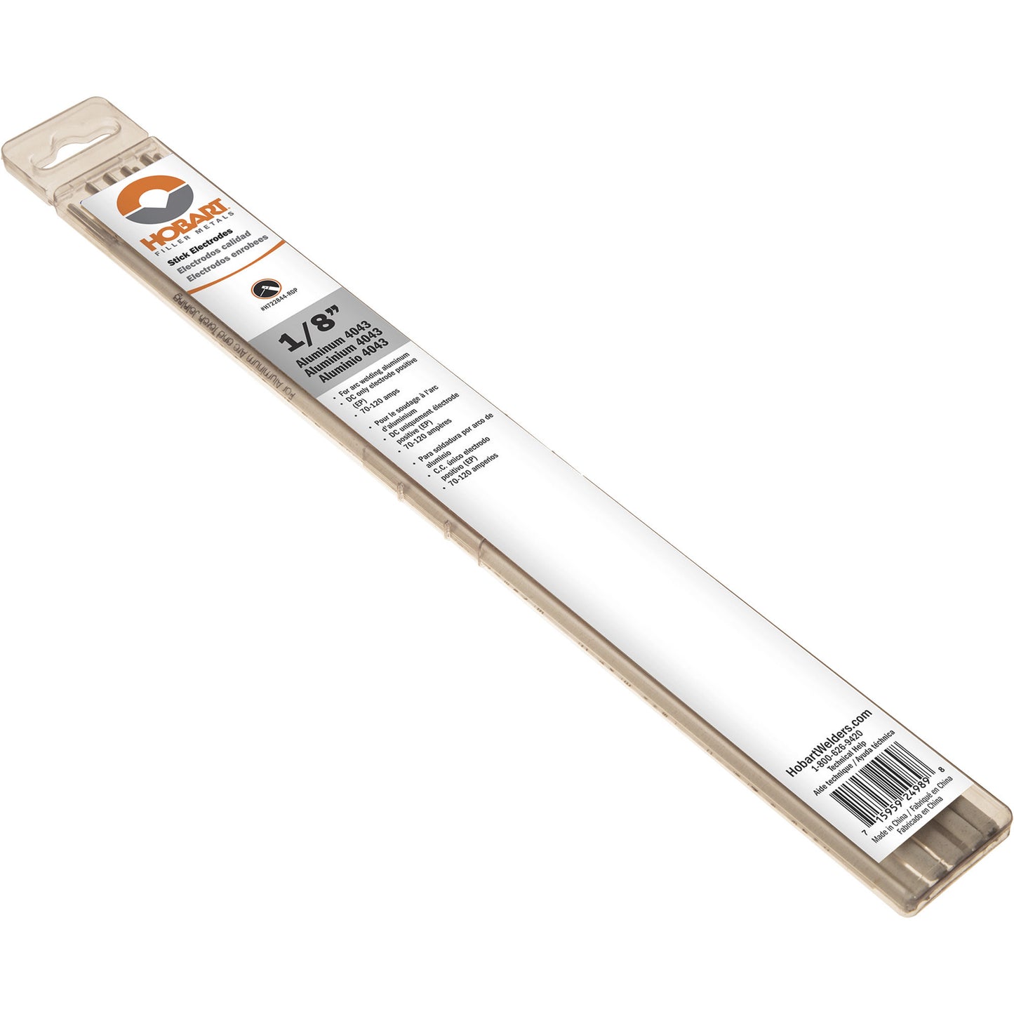 Hobart Filler Metals Electrode Welding Stick 1/8"