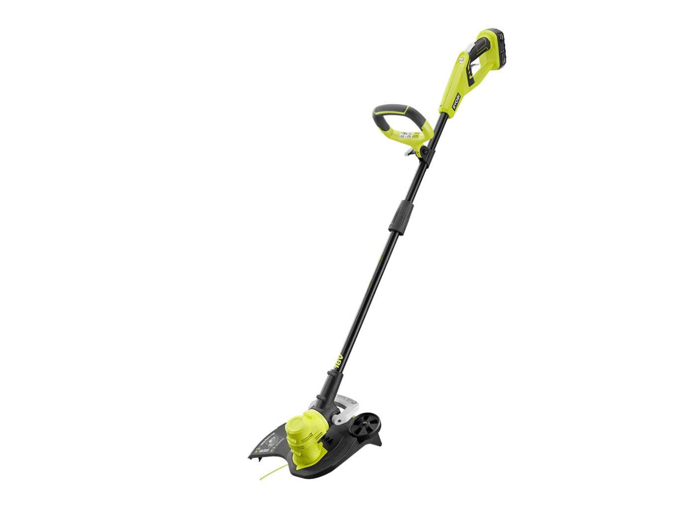 RYOBI ONE+ 18V Cordless Battery String Trimmer/Edger and Jet Fan Blower Combo Kit with 4.0 Ah Battery and Charger - Damaged Box