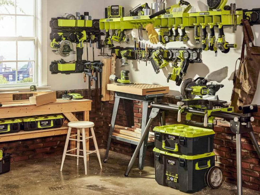 RYOBI LINK 7-Piece Wall Storage Kit - Damaged Box