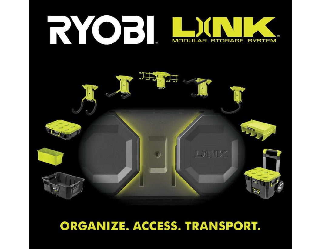RYOBI LINK 7-Piece Wall Storage Kit - Damaged Box