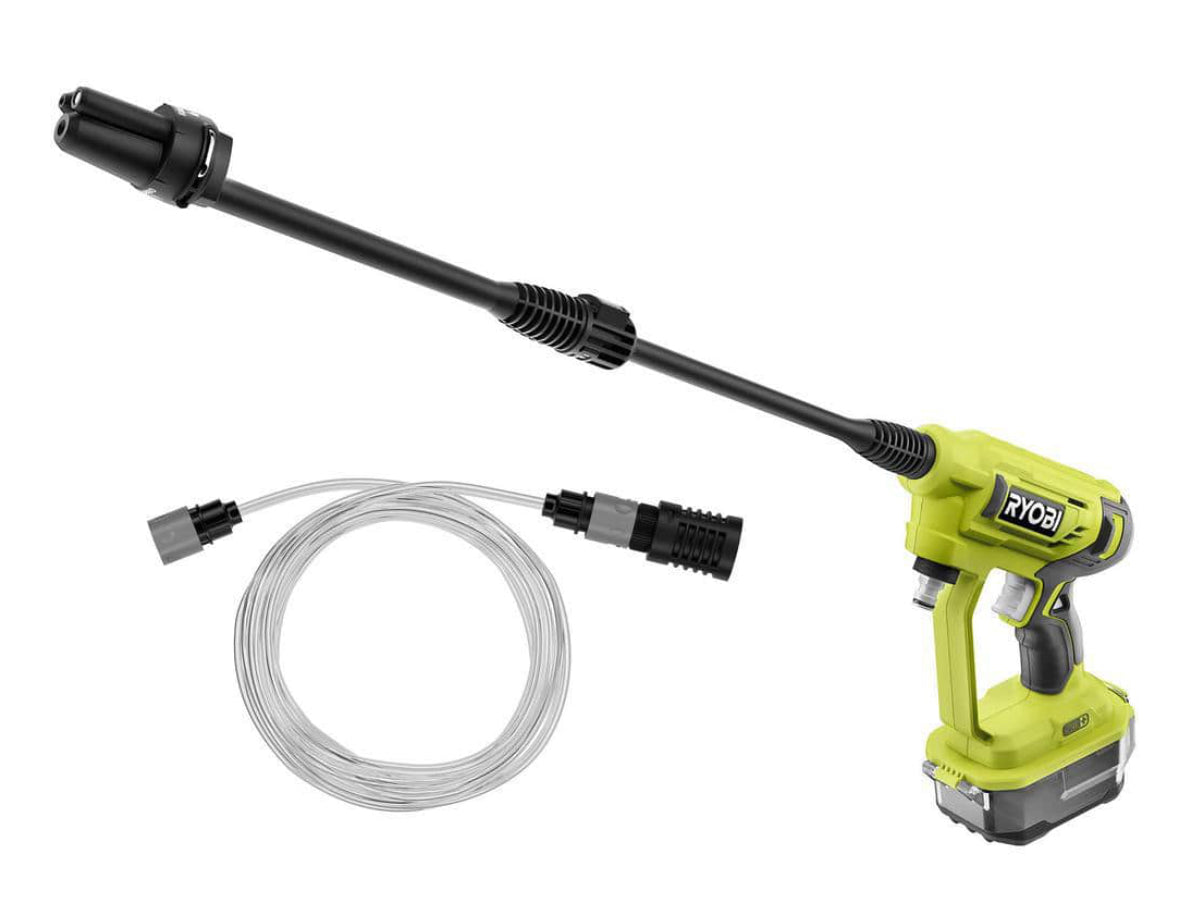 RYOBI ONE+ 18V EZClean 320 PSI 0.8 GPM Cordless Battery Cold Water Power Cleaner (Tool Only) - Damaged Box