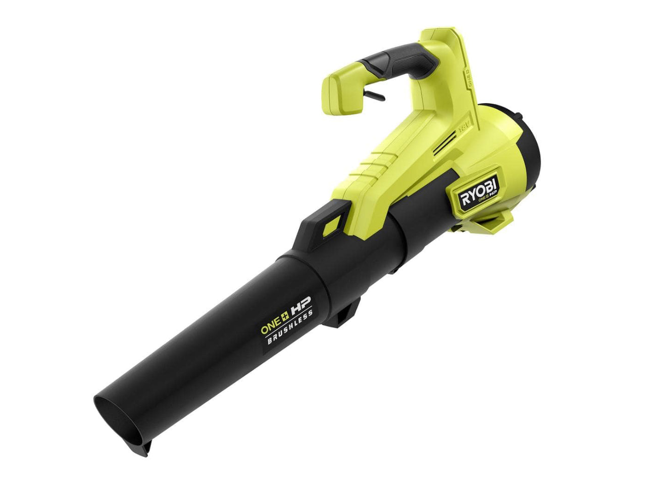 RYOBI ONE+ HP 18V Brushless 110 MPH 350 CFM Cordless Variable-Speed Jet Fan Leaf Blower (Tool Only) - Damaged Box