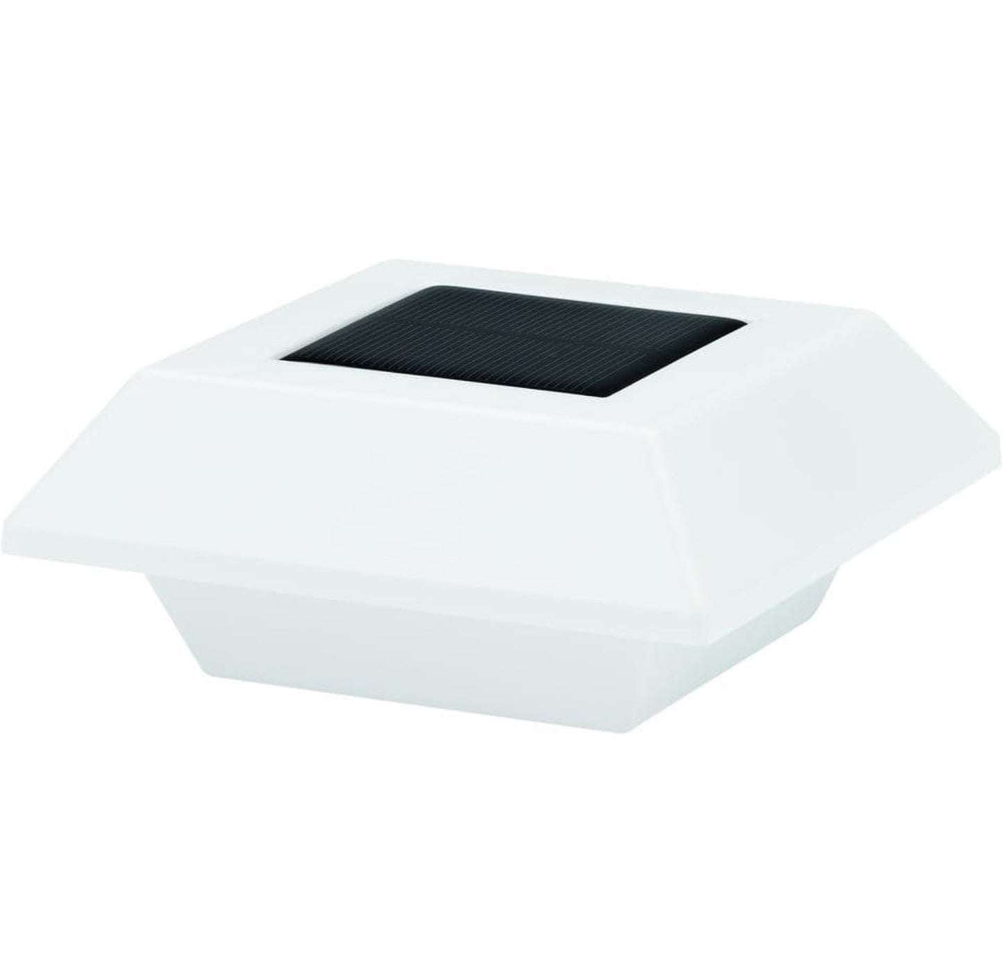 Hampton Bay Solar Powered Integrated LED White Roof Gutter Light (4-Pack) Damaged Box
