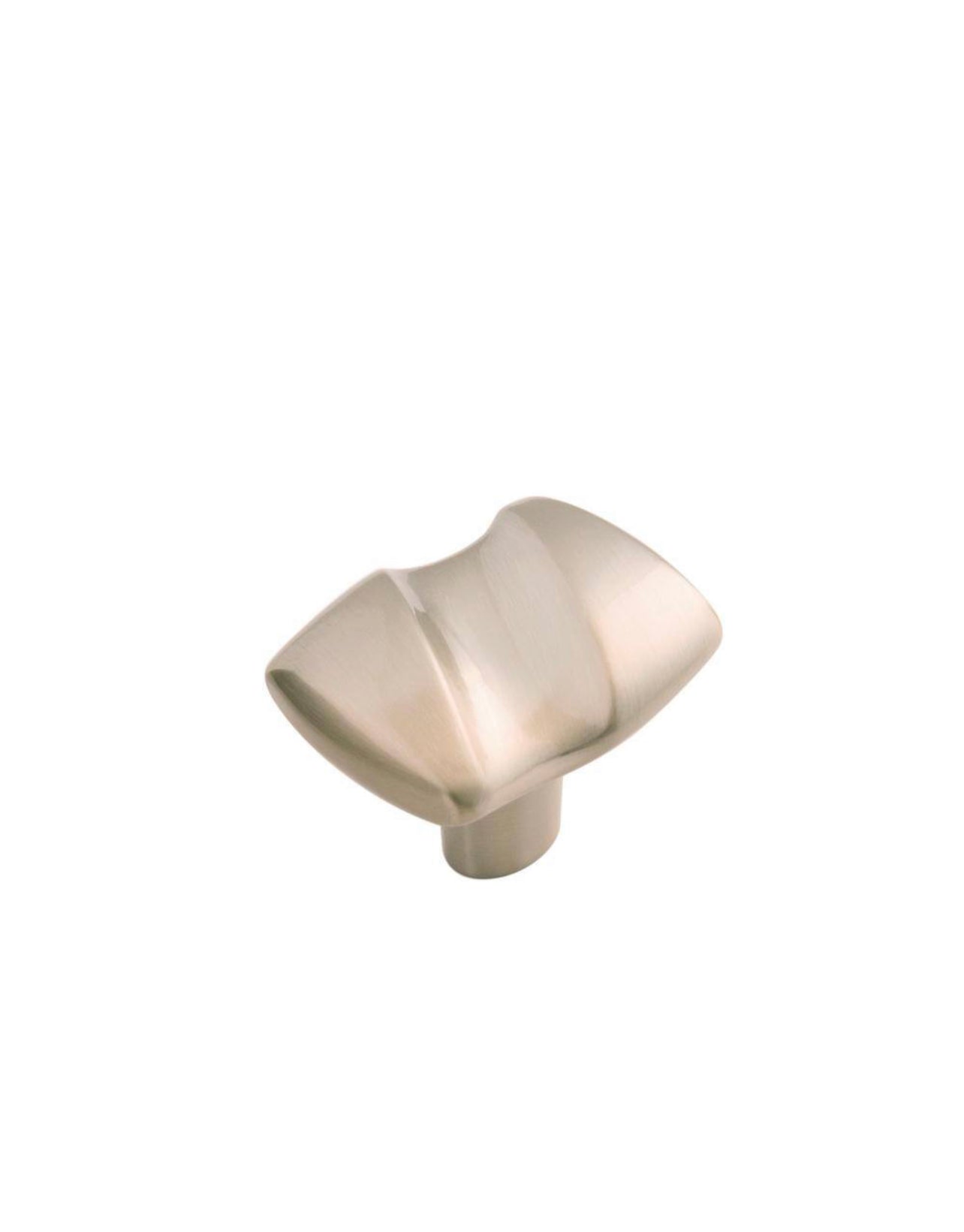 Hickory Hardware Serendipity Collection 1-1/4 in. x 1-1/2 in. Iced Tea Nickel Cabinet Drawer/Door Knob