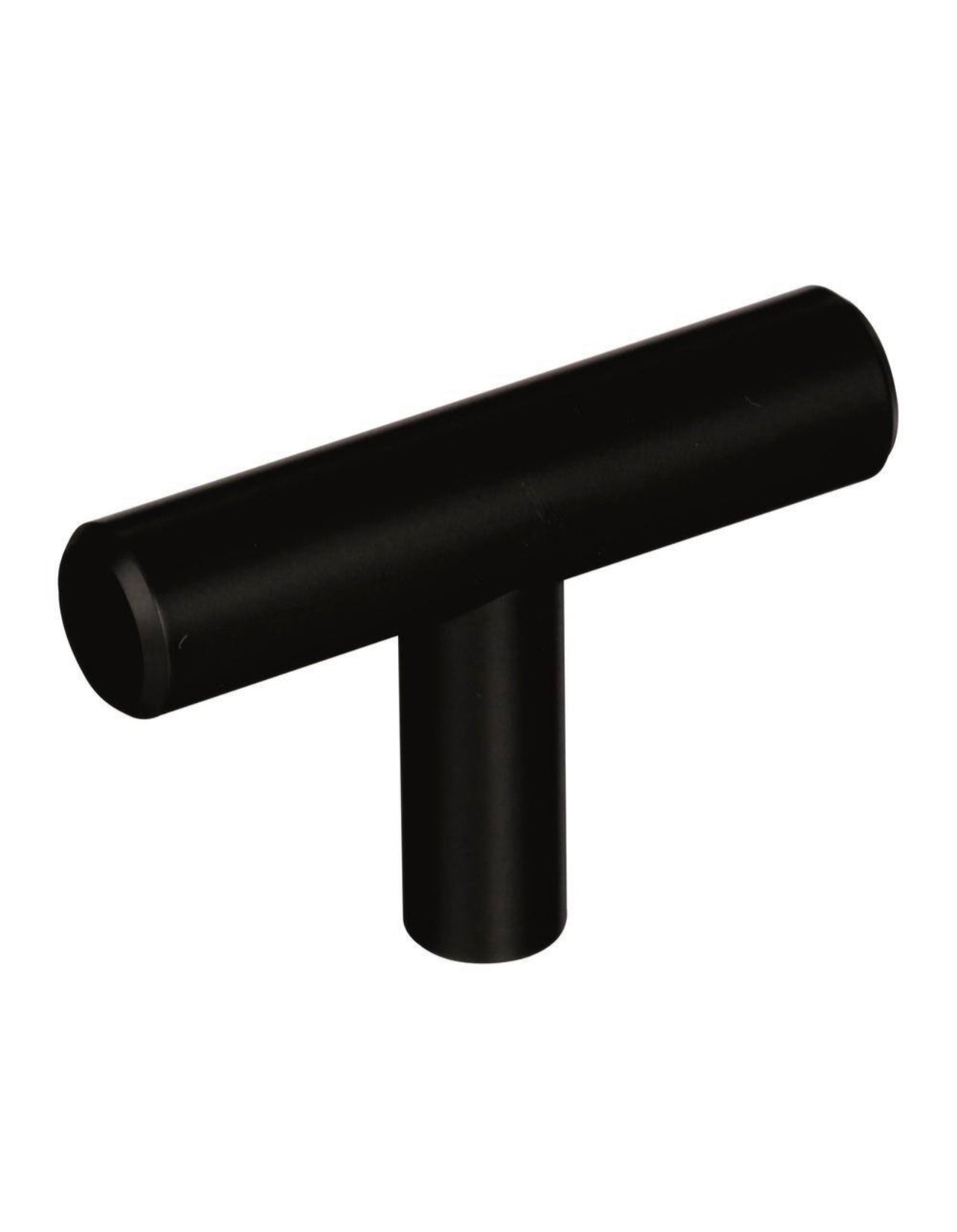 Amerock Bar Pulls 1-15/16 in. L (49 mm) Black Bronze T-Shaped Cabinet Knob