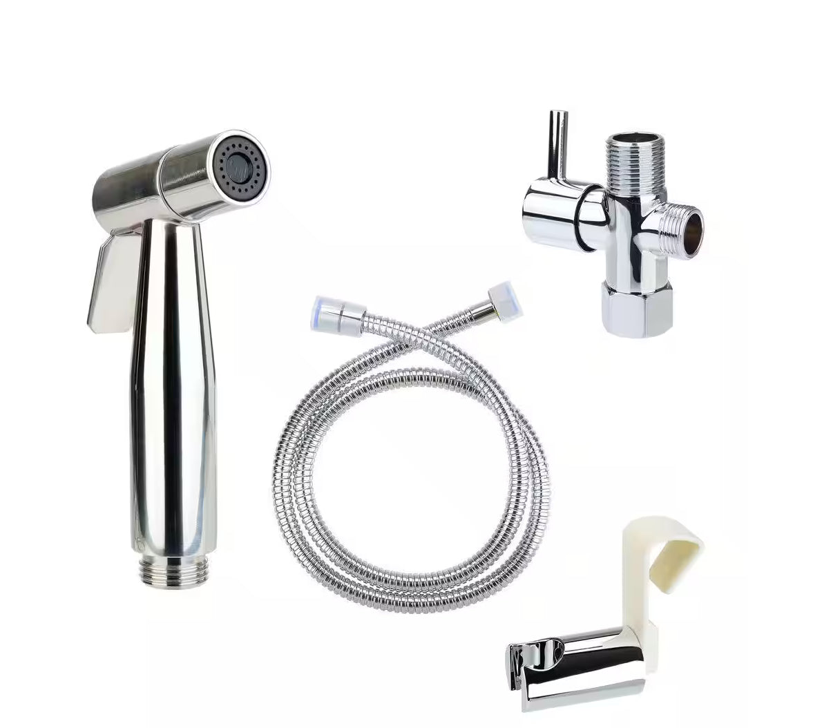 Brondell CleanSpa Non-Electric Luxury Handheld Bidet Attachment in Stainless Steel Damaged Box