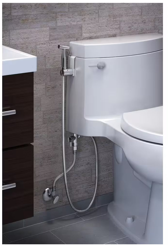 Brondell CleanSpa Non-Electric Luxury Handheld Bidet Attachment in Stainless Steel Damaged Box