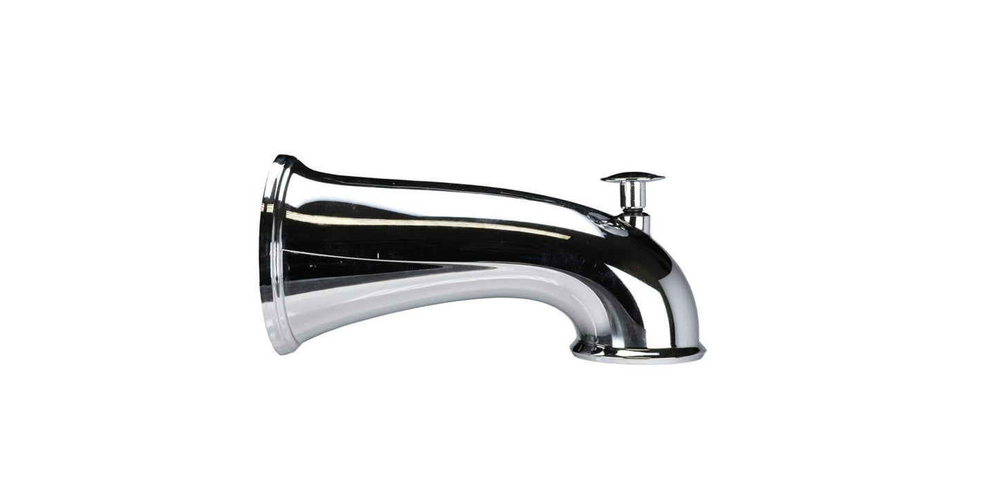 DANCO 5-1/2 in. Decorative Tub Spout in Chrome DAMAGED BOX