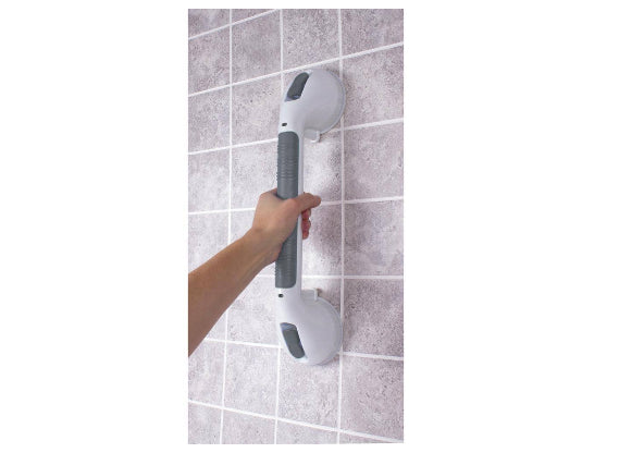 Glacier Bay 16 in. Suction Cup Grab Bar DAMAGED BOX