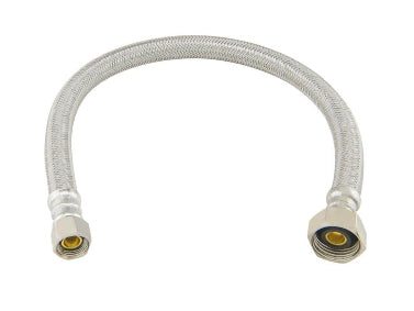 BrassCraft 3/8 in. Compression x 1/2 in. FIP x 16 in. Braided Polymer Faucet Supply Line DAMAGED BOX