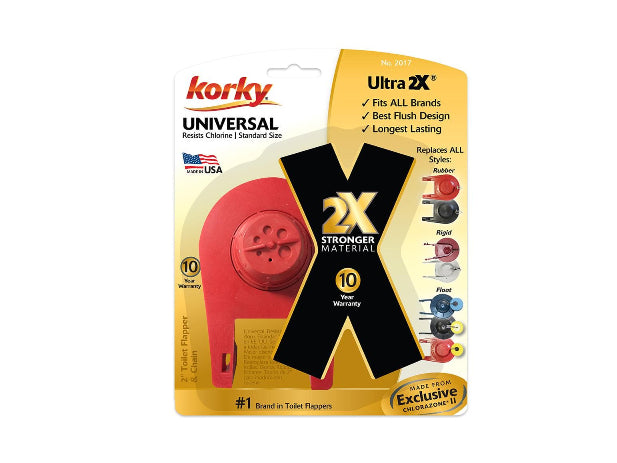 Korky Ultra 2X High Performance Flapper DAMAGED BOX