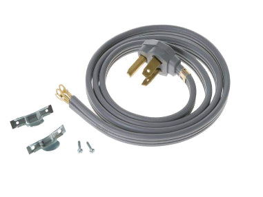GE Dryer Plugs and Cords for Universal for most free-standing electric dryers with a 3-prong receptacle