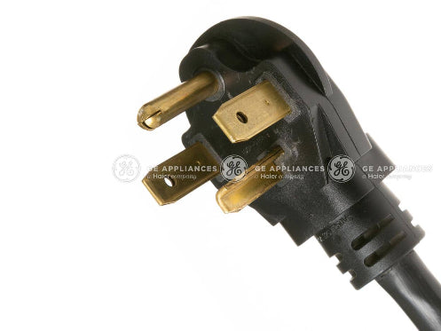 GE Dryer Plugs and Cords for Universal for most free-standing electric dryers with a 4-prong receptacle