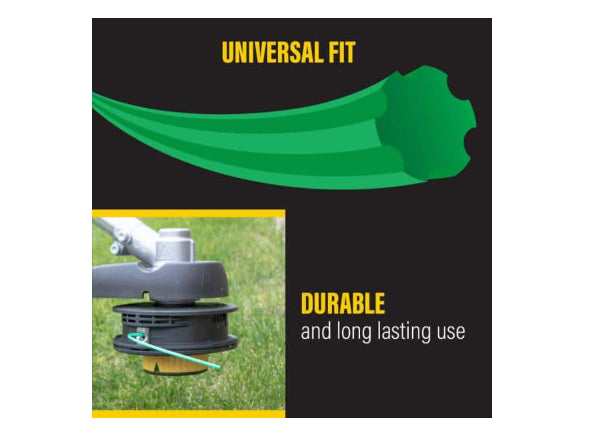 Rino-Tuff Universal Fit .080 in. x 175 ft. Gear Replacement Line for Gas, Corded and Cordless String Grass Trimmer/Lawn Edger