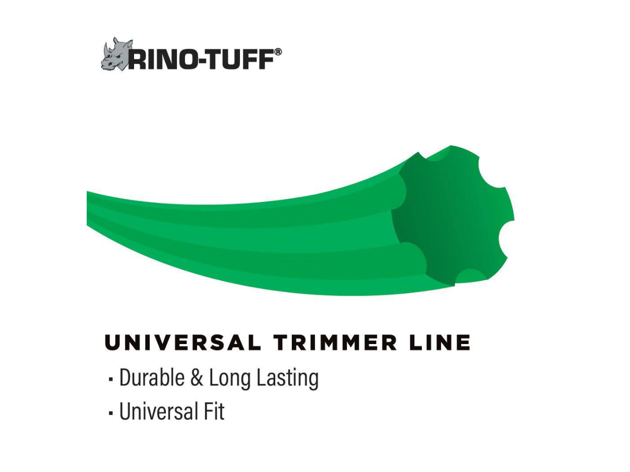 Rino-Tuff Universal Fit .080 in. x 40 ft. Gear Replacement Line for Gas, Corded and Cordless String Grass Trimmer/Lawn Edger