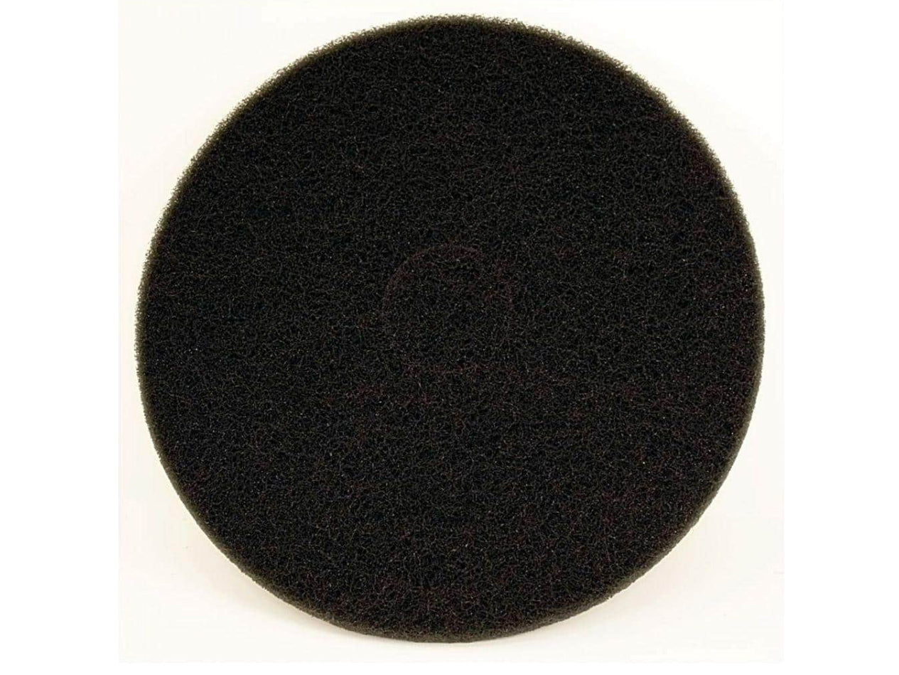 DIABLO 17 in. Non-Woven Black Buffer Pad