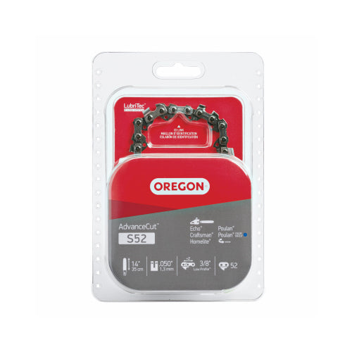 OREGON Chainsaw Chain, 91vg Low-profile Xtraguard Premium C-loop, 14-in.