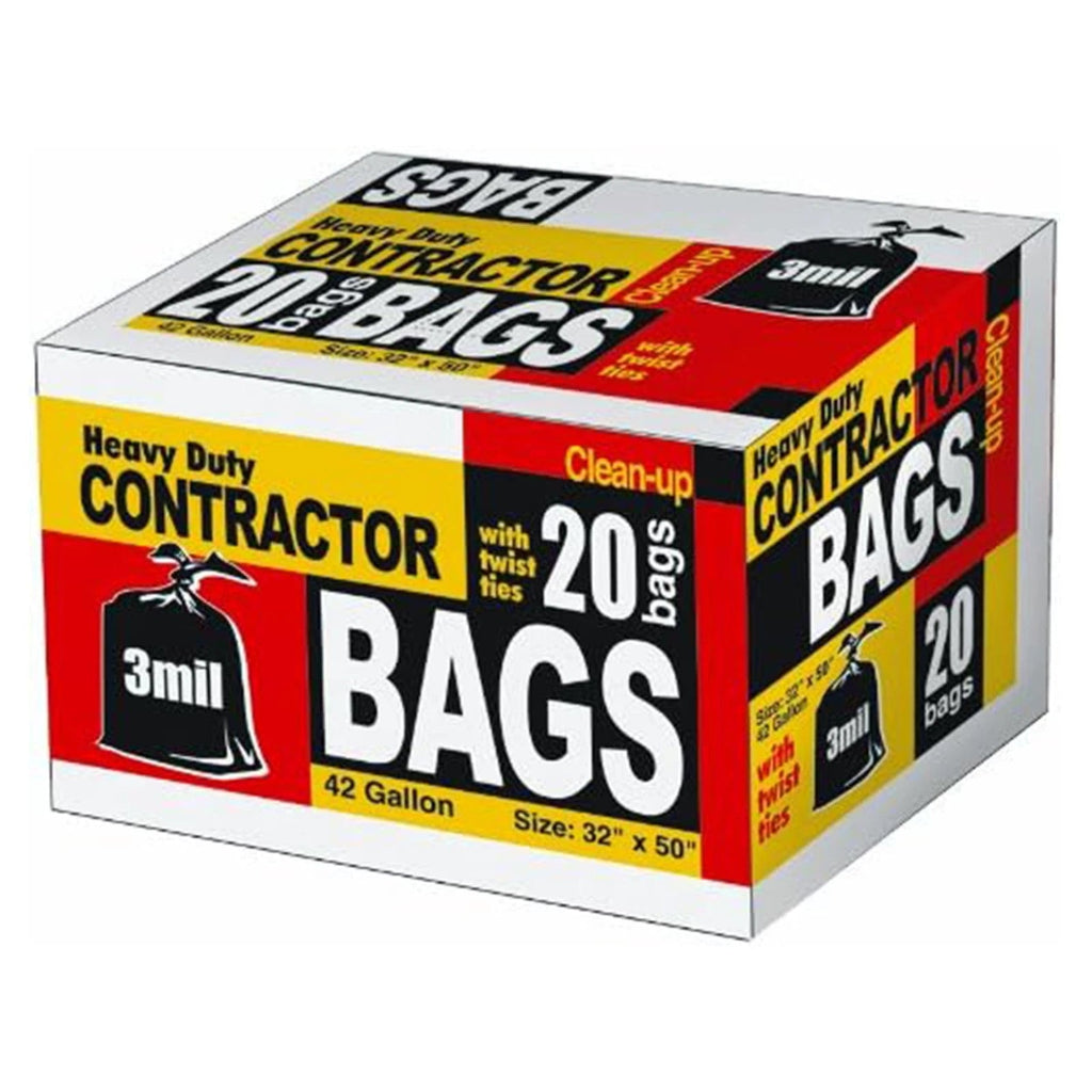 42 Gallon Contractor Heavy Duty Trash Bags
