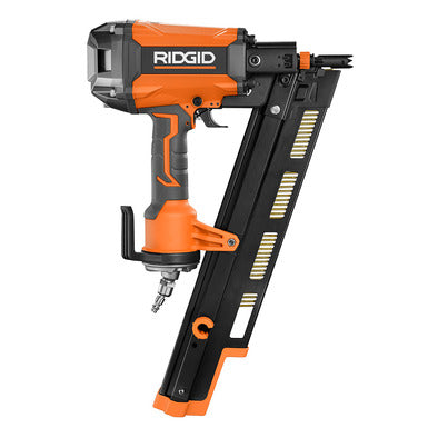 Ridgid 3-1/2 Inch Round Head Framing Nailer With Magnesium Metal Housing Damaged Box