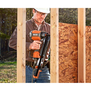 Ridgid 3-1/2 Inch Round Head Framing Nailer With Magnesium Metal Housing Damaged Box