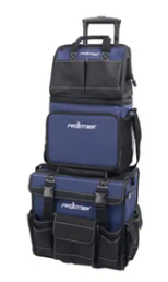 Frontier 12 Inch Lunch Bag, 12 Inch Zipper Bag Tool Bag  Combo  Rolling Tool Bag 3 Pieces