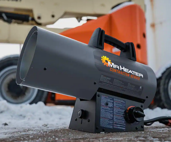 Mr. Heater Contractor 60,000 BTU Forced Air Propane Heater with 10 ft. Hose and Regulator Factory Serviced