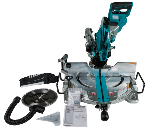 Makita 36 Volt LXT Brushless 10 Inch Dual Slide Compound Miter Saw Factory Serviced (Tool Only)