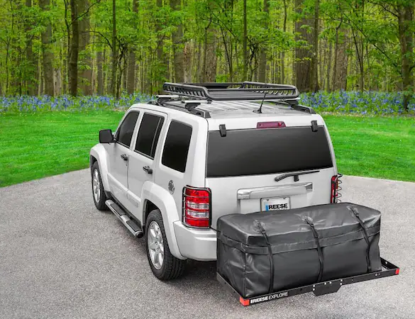 Reese 500 lb. Capacity 60" x 20" Steel Tray Style Hitch Cargo Carrier